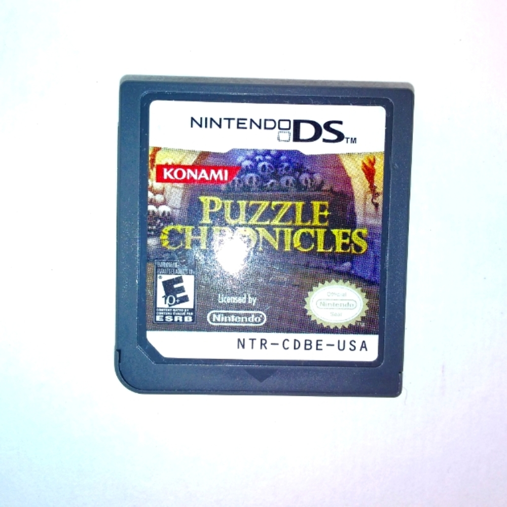 Puzzle Chronicles Game Cartridge For Nintendo DS